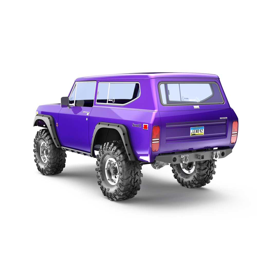 1/10 Gen8 V2 International Harvester Scout II: Purple (Requires battery & charger)