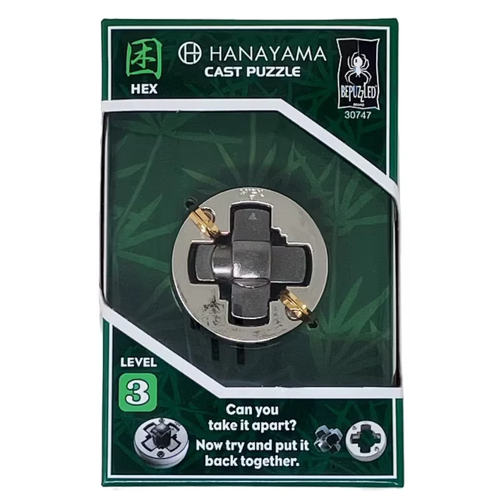 Hanayama Cast Puzzle: Level 3 Hex