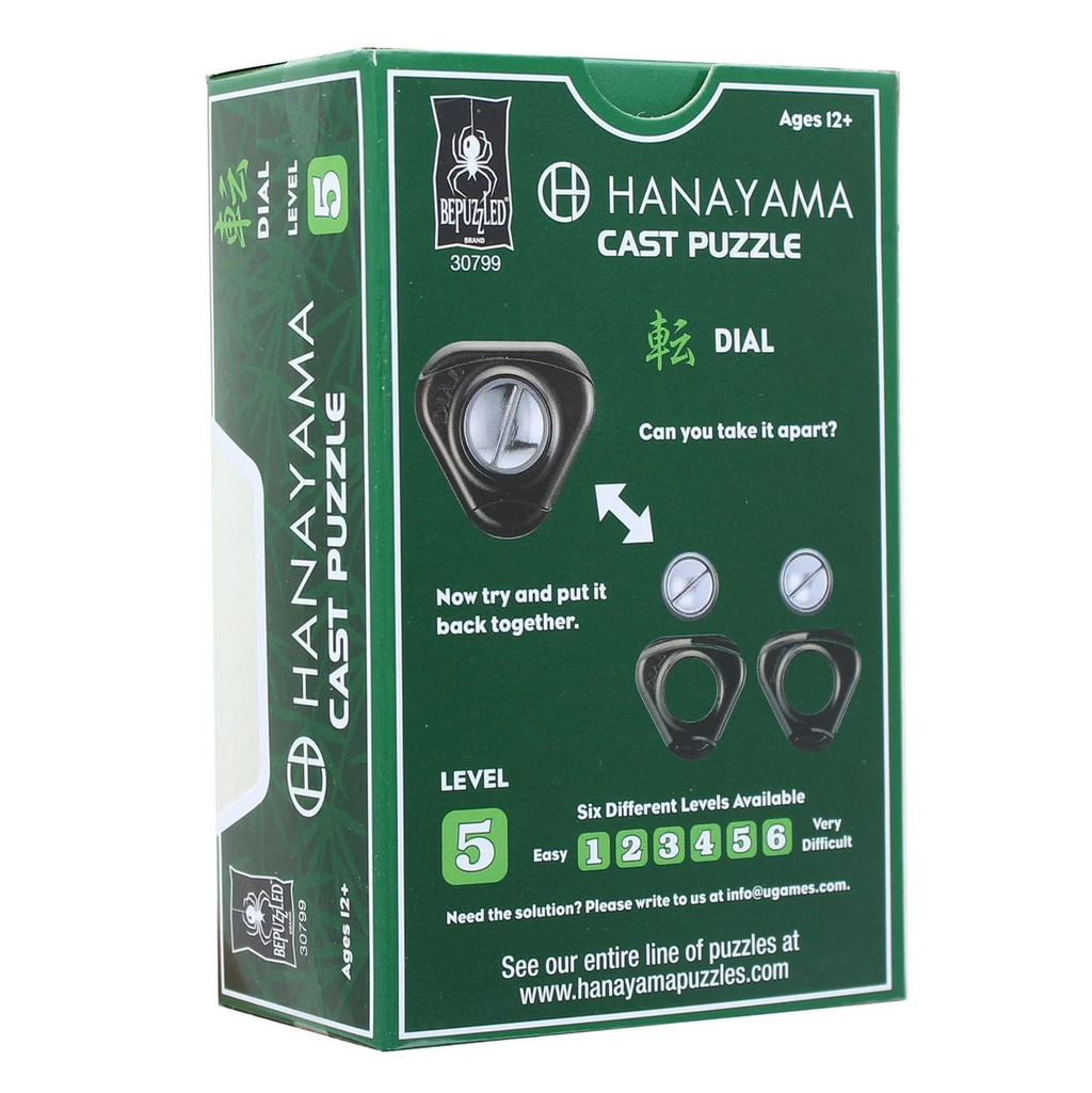 Hanayama Cast Puzzle: Level 5 Dial