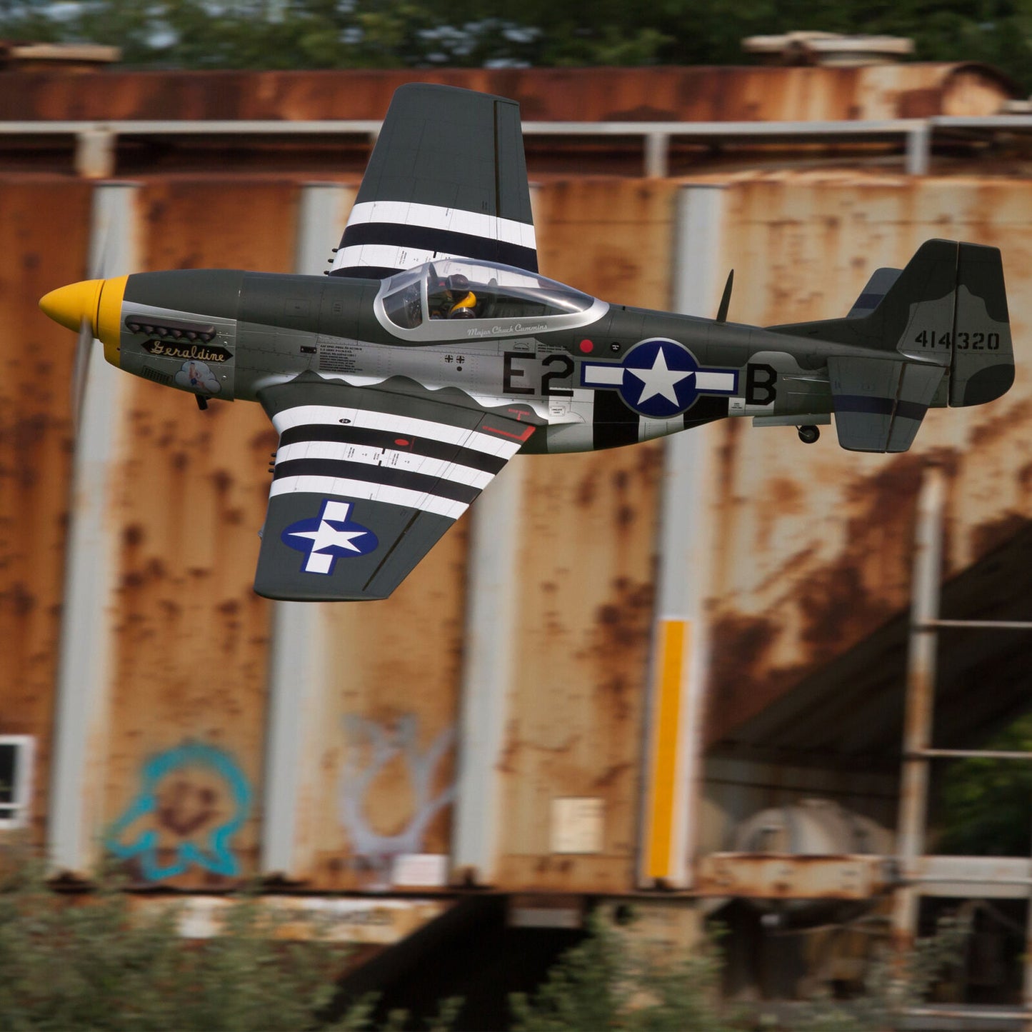 P-51D Mustang 20cc ARF  w/E-flite Retract Set, Motor & ESC