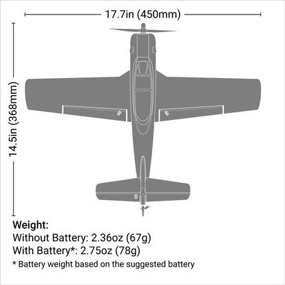 T-28 Trojan 450mm RTF