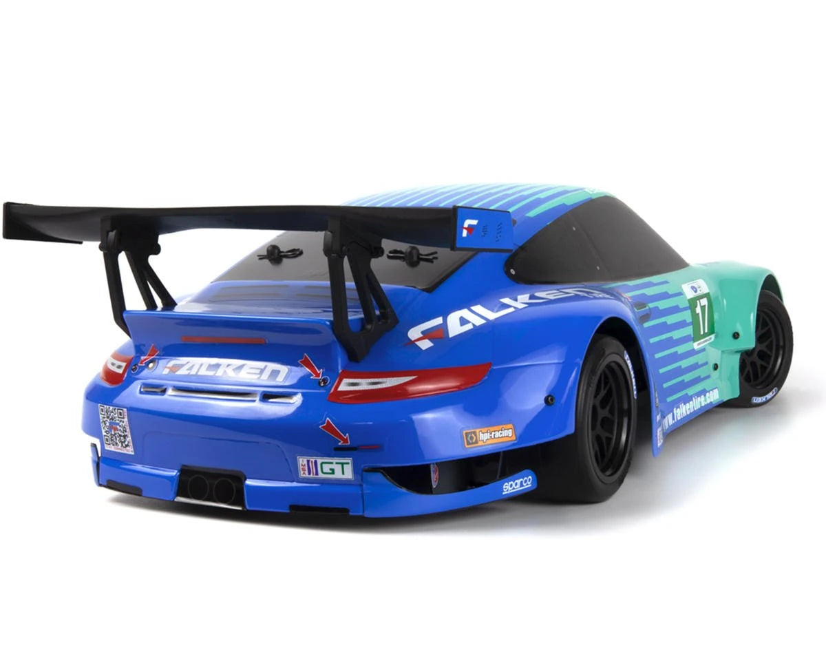 1/10 Electric Sport 3 Porsche GT3 RSR Falken - Flux : HPI160781