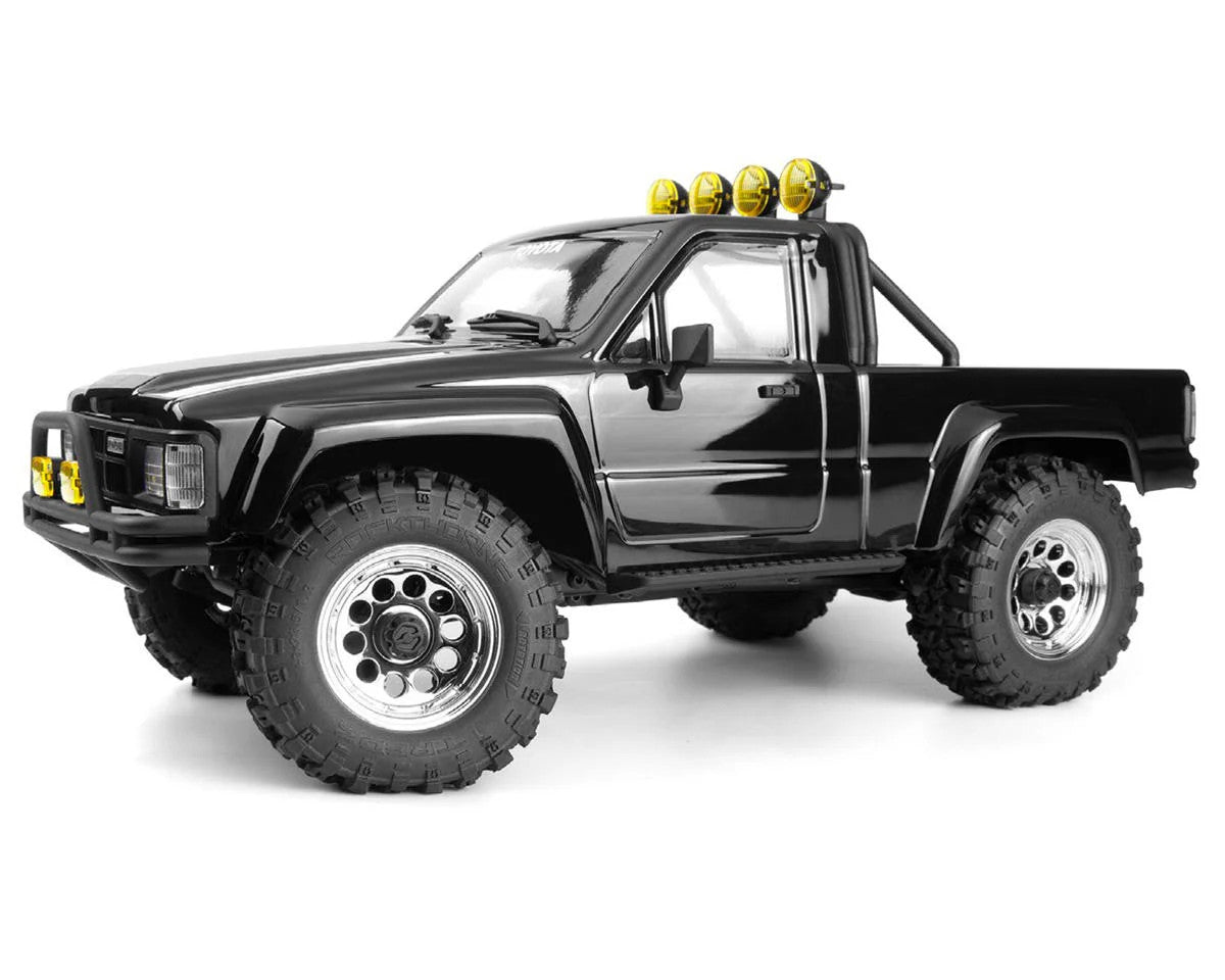 1/18 Venture 1985 Toyota Hilux SR5, Brushed, Black: HPI160800