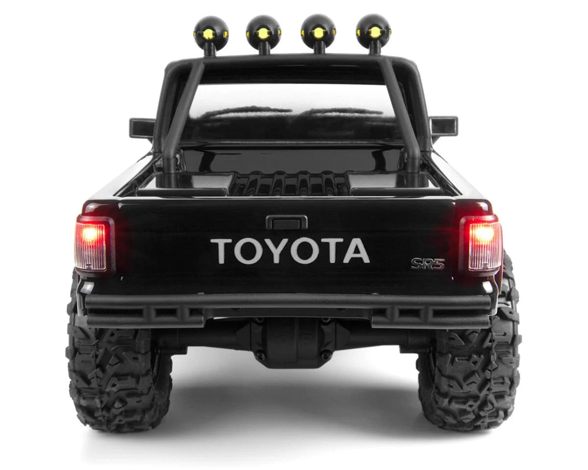 1/18 Venture 1985 Toyota Hilux SR5, Brushed, Black: HPI160800