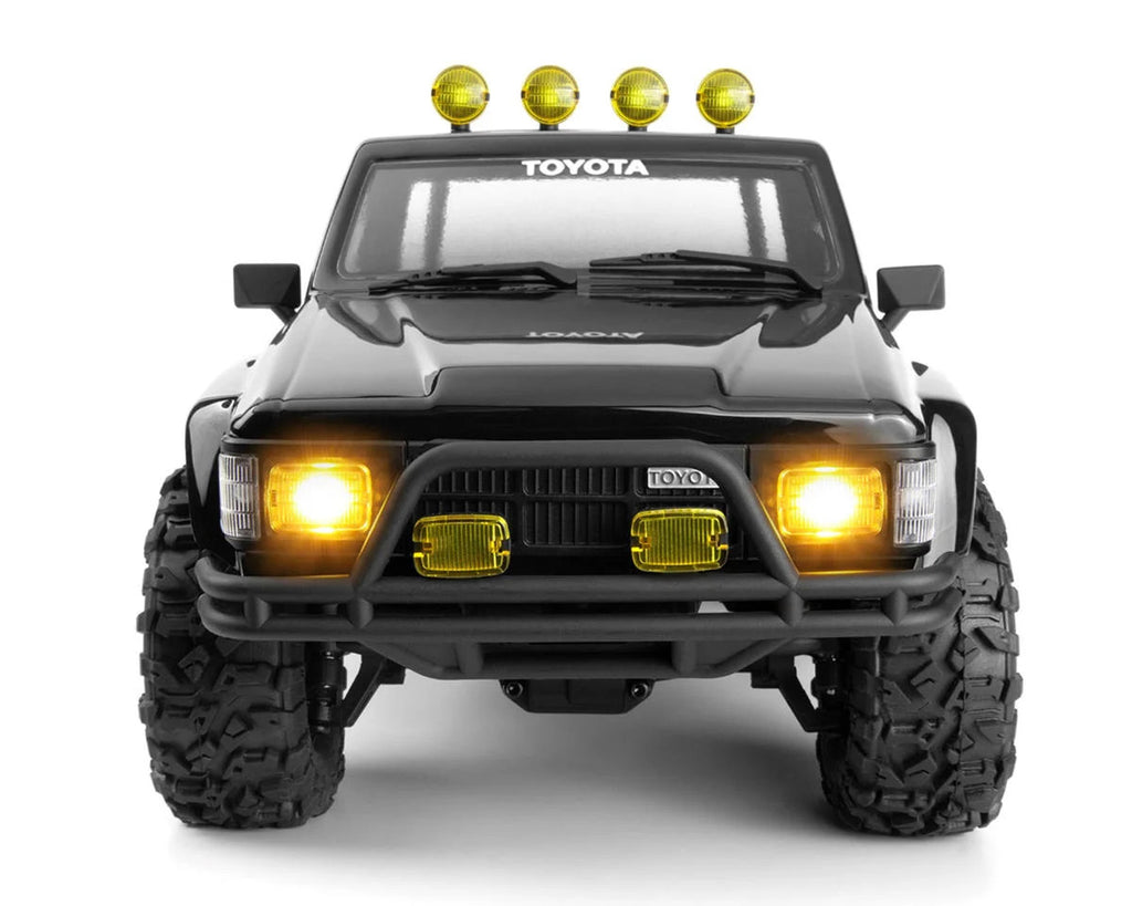 HPI Racing 1/18 Venture 1985 Toyota Hilux SR5, Brushed, Black (HPI160800)