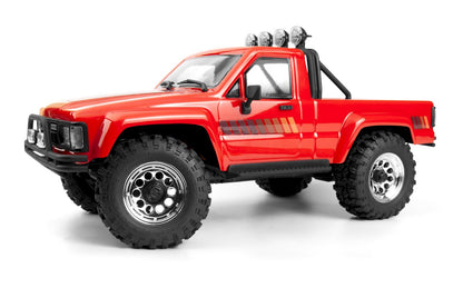 1/18 Venture 1985 Toyota Hilux SR5, Brushed, Red: HPI160801