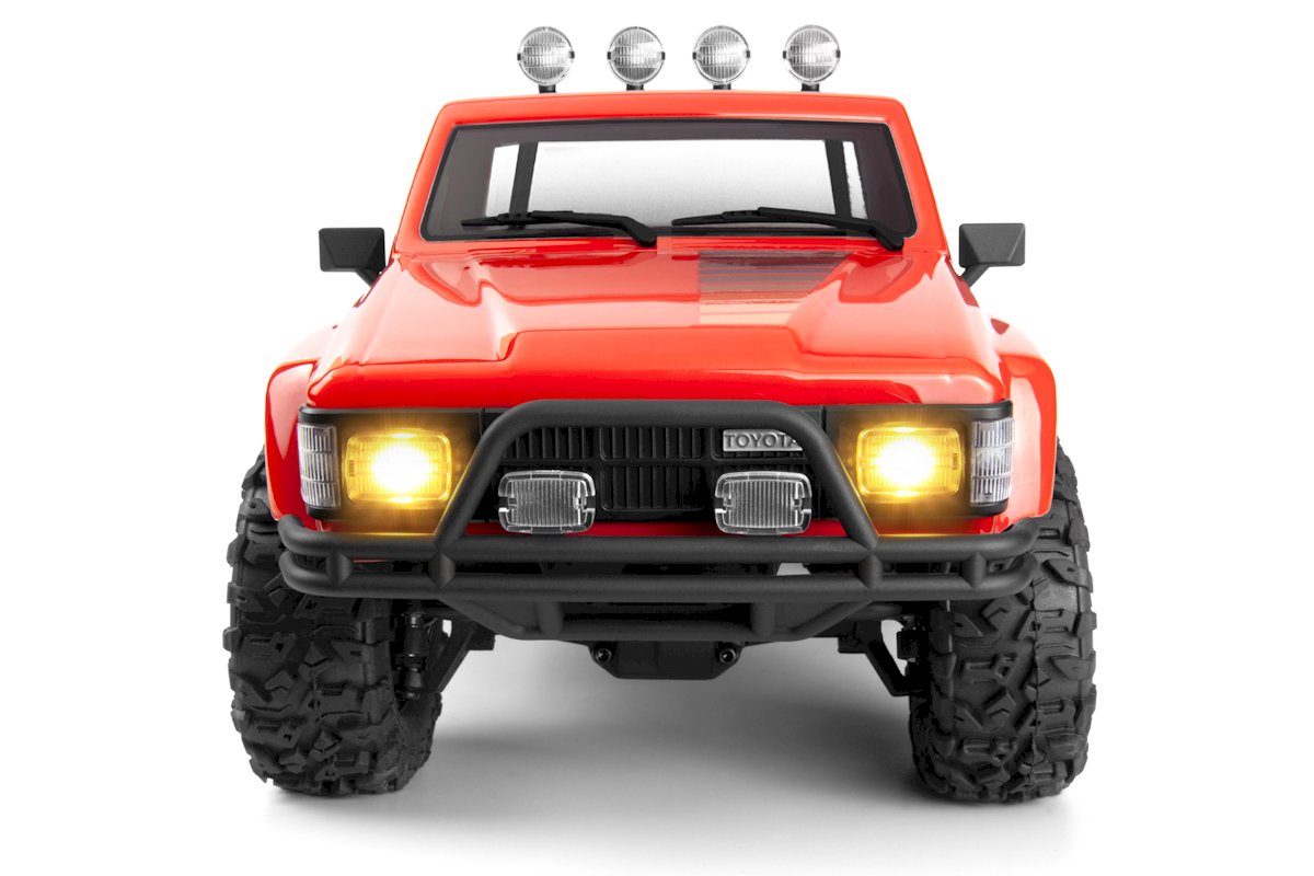 1/18 Venture 1985 Toyota Hilux SR5, Brushed, Red: HPI160801