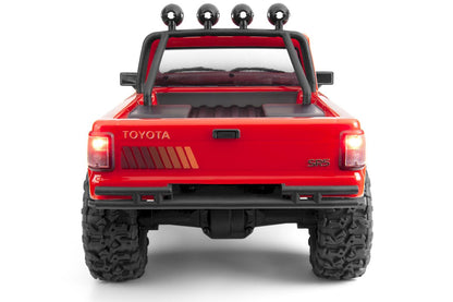 1/18 Venture 1985 Toyota Hilux SR5, Brushed, Red: HPI160801