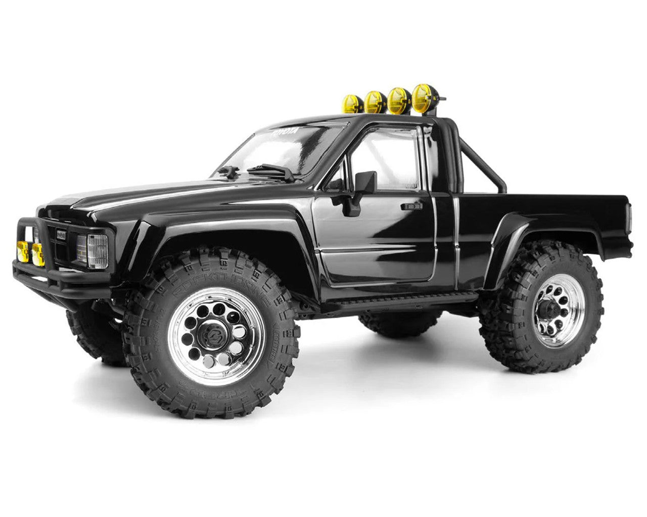 1/18 Venture Flux 1985 Toyota Hilux SR5, Brushless, Black: HPI160802