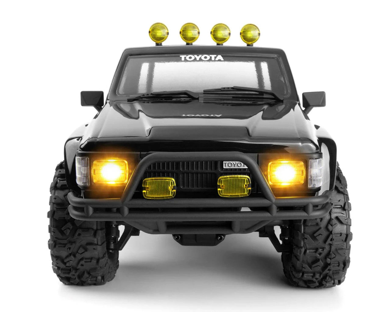 1/18 Venture Flux 1985 Toyota Hilux SR5, Brushless, Black: HPI160802