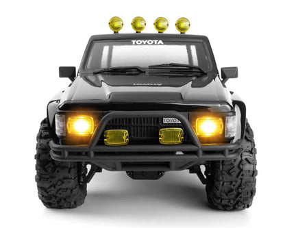 1/18 Venture Flux 1985 Toyota Hilux SR5, Brushless, Black: HPI160802