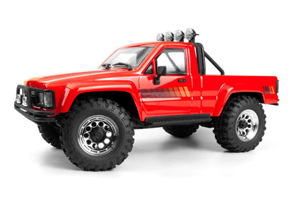 1/18 Venture Flux 1985 Toyota Hilux SR5, Brushless, Red: HPI160803
