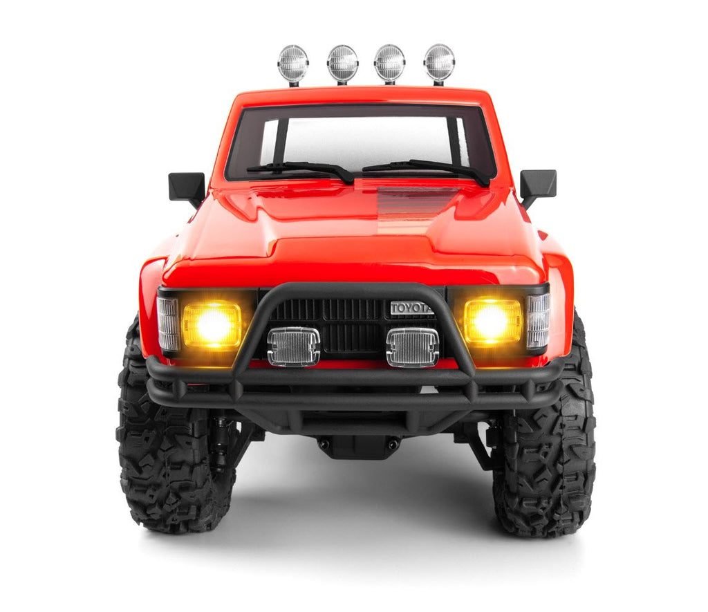 HPI Racing 1/18 Venture Flux 1985 Toyota Hilux SR5, Brushless, Red (HPI160803)