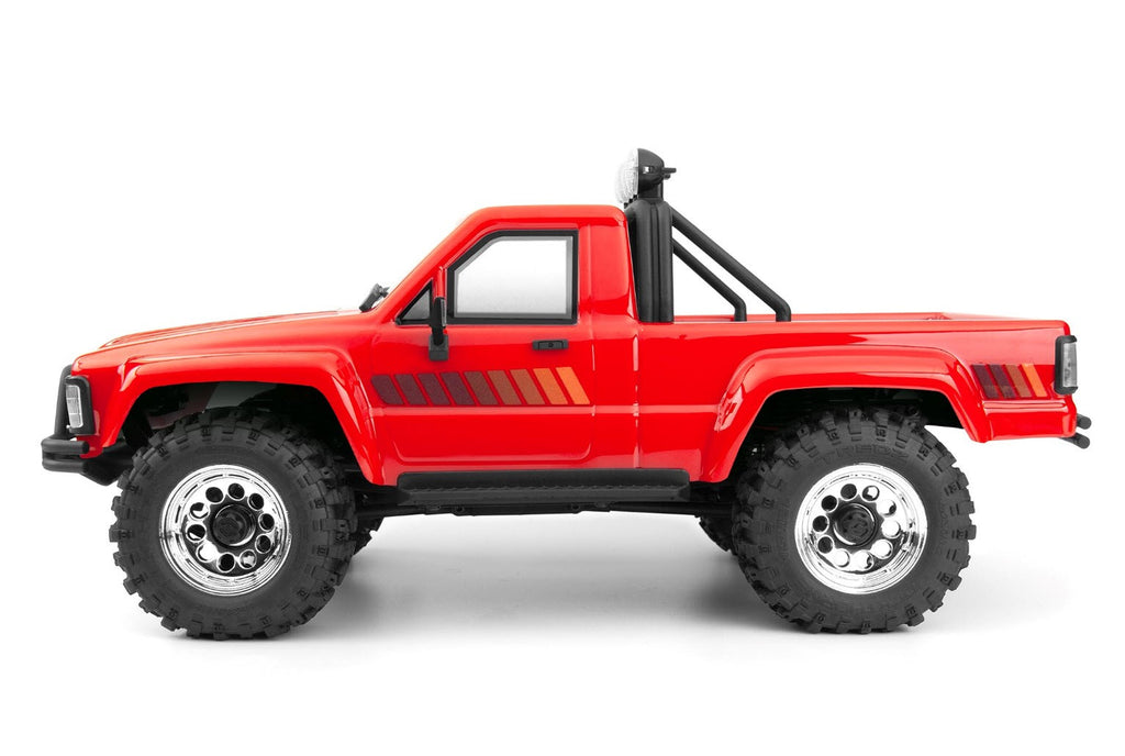 HPI Racing 1/18 Venture Flux 1985 Toyota Hilux SR5, Brushless, Red (HPI160803)