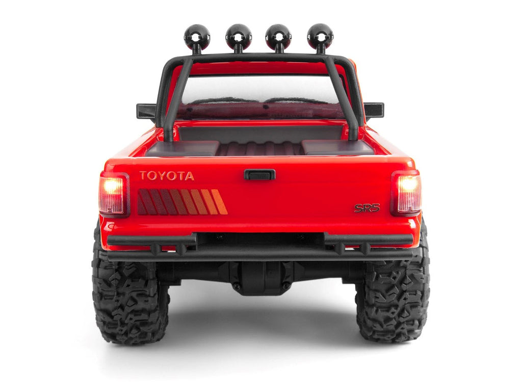 HPI Racing 1/18 Venture Flux 1985 Toyota Hilux SR5, Brushless, Red (HPI160803)