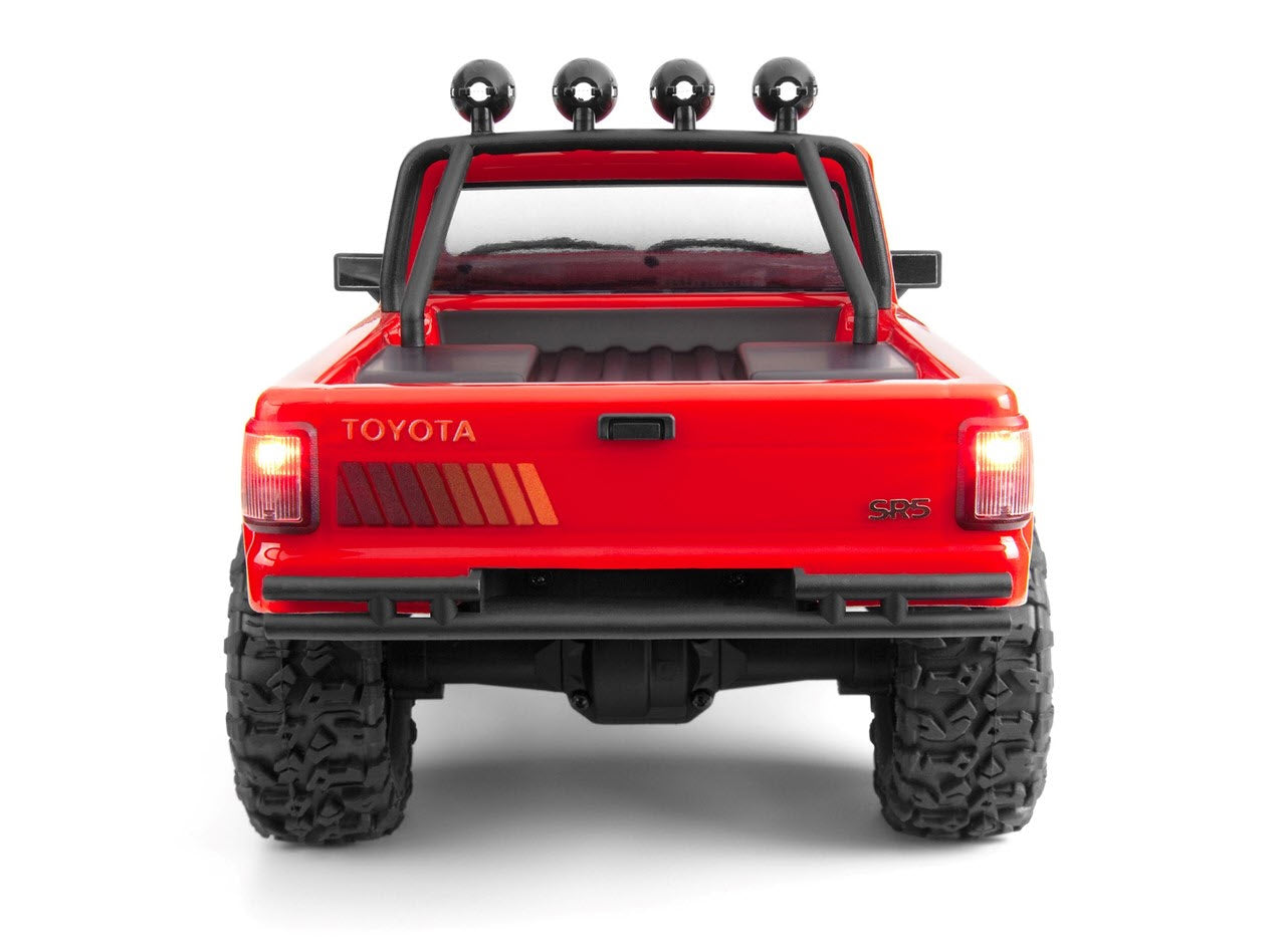 1/18 Venture Flux 1985 Toyota Hilux SR5, Brushless, Red: HPI160803