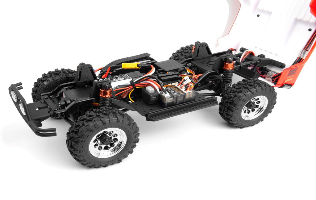 HPI Racing 1/18 Venture Flux 1985 Toyota Hilux SR5, Brushless, Red (HPI160803)