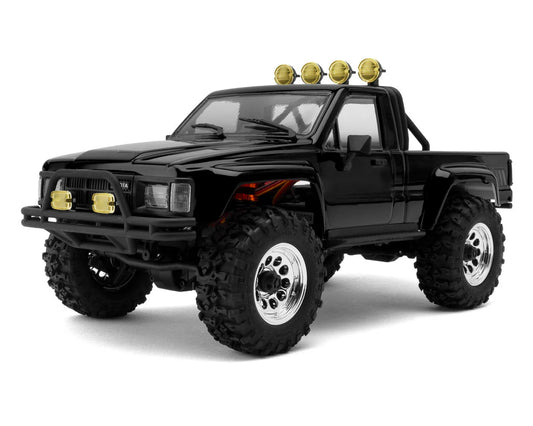 1/18 Venture Flux 1985 Toyota Hilux SR5, Brushless, Black: HPI160968