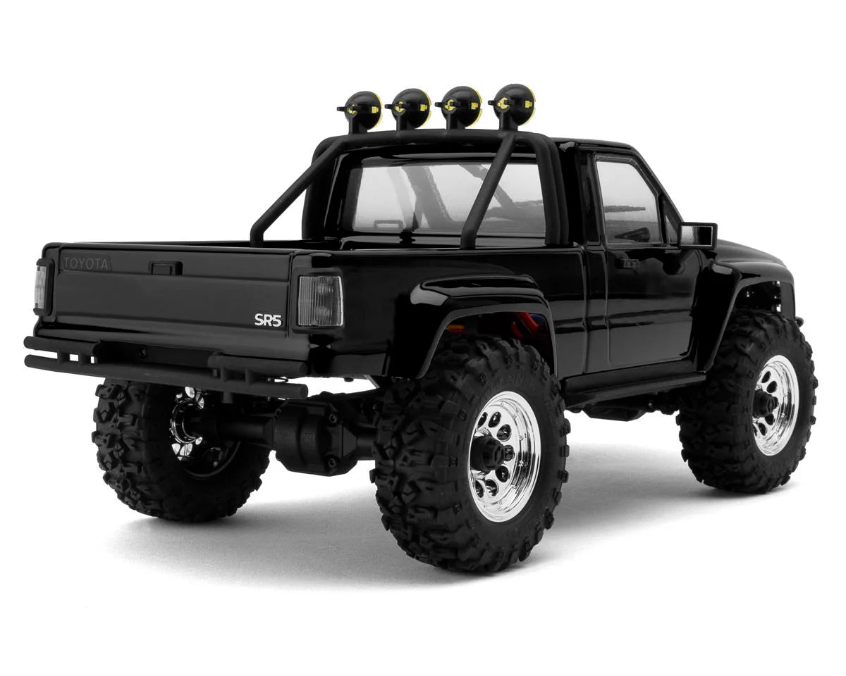 1/18 Venture Flux 1985 Toyota Hilux SR5, Brushless, Black: HPI160968