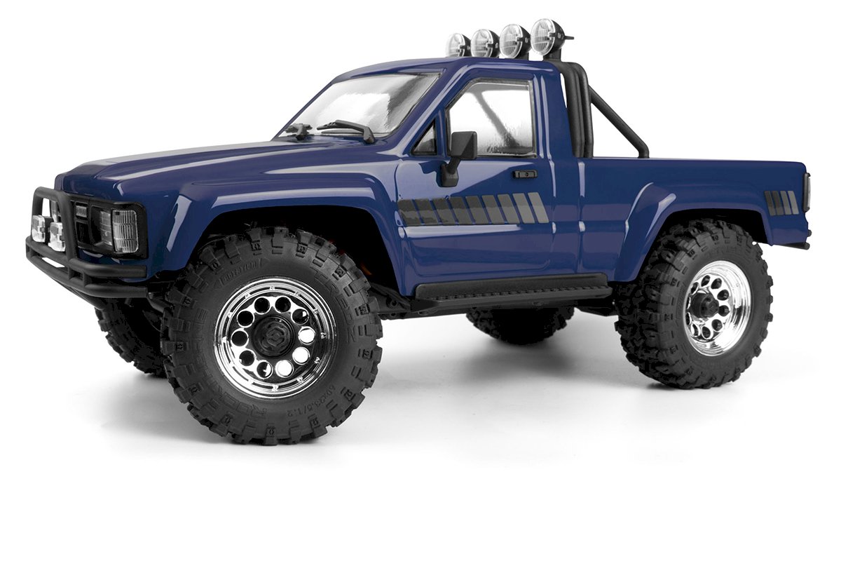 1/18 Venture 1985 Toyota Hilux SR5, Brushed, Blue: HPI161252