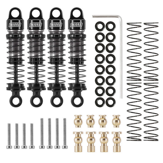 40mm Big Bore Shocks for SCX24 with brass spring retainer