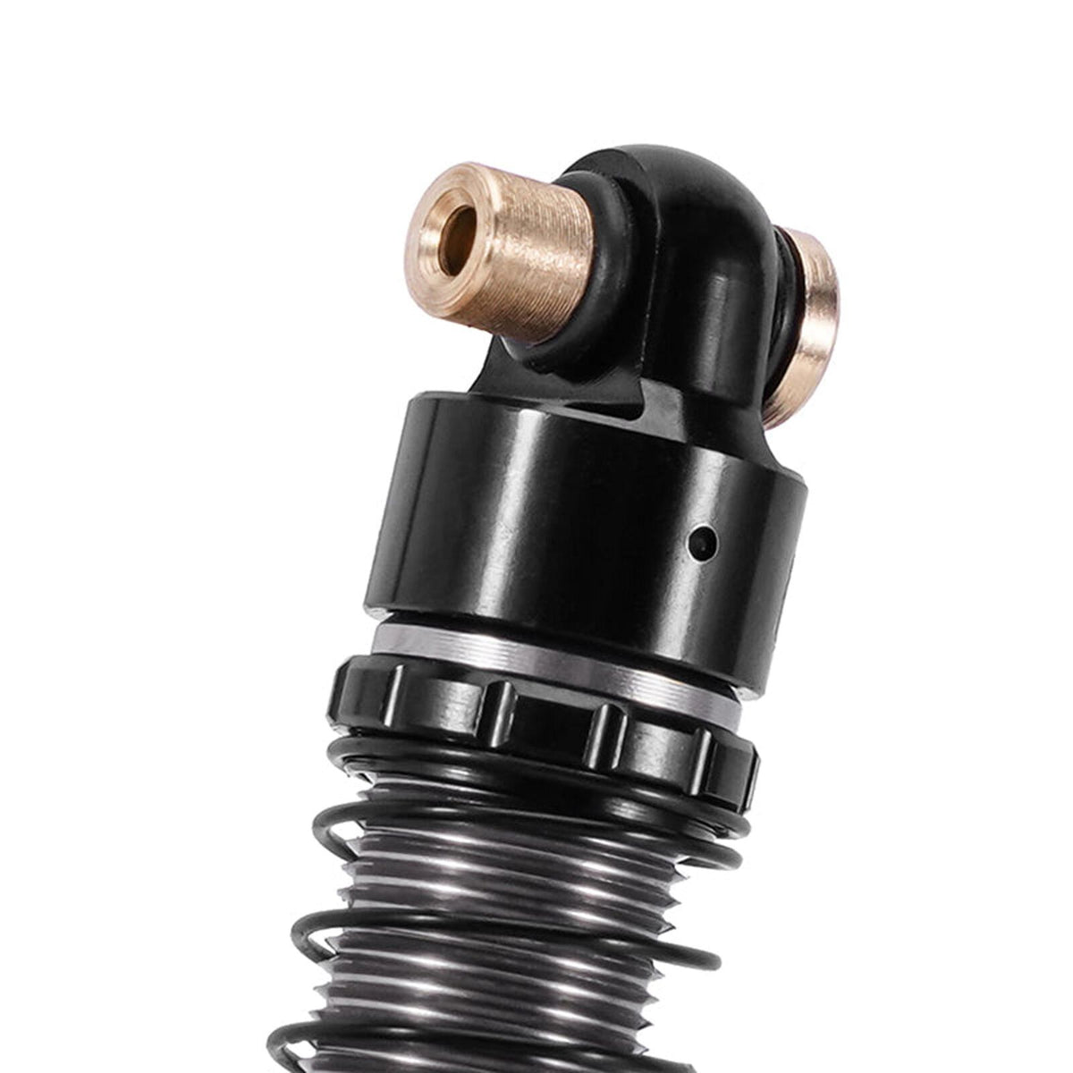 Injora Aluminum 40mm Big Bore Shocks, Black, 1/24 Axial SCX24 (4) (INJSCX24-179BK)