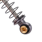 Injora Aluminum 43mm Threaded Oil Shocks, Grey, 1/24 Axial SCX24 (4) (INJSCX24-27GL-4)