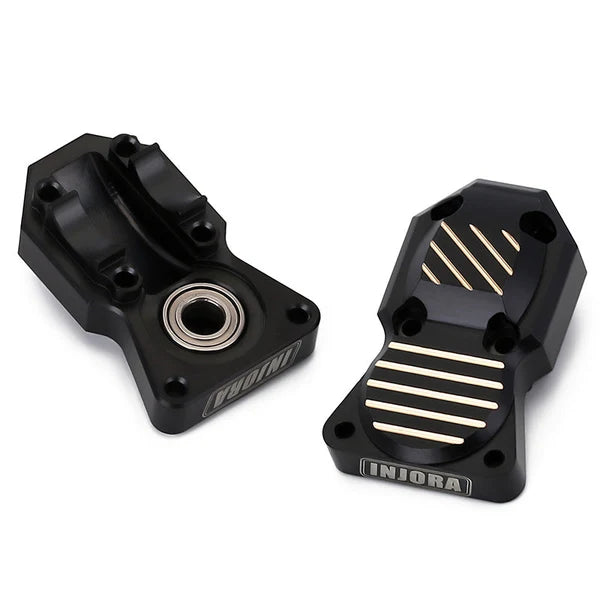 INJORA black brass diff covers for Axial SCX24 and AX24, pair, INJSCX24-37BK, alternate view