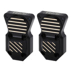 INJORA black brass diff covers for Axial SCX24 and AX24, pair, INJSCX24-37BK, alternate view