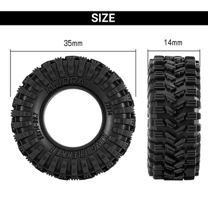 35*14mm 0.7" King Trekker Tires (T7014)
