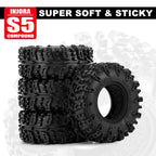 36*14mm 0.7" Swamp Claw Tires (T7019)