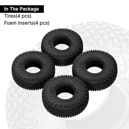 40*14mm 0.7" XHX Pin Tires (T7021)