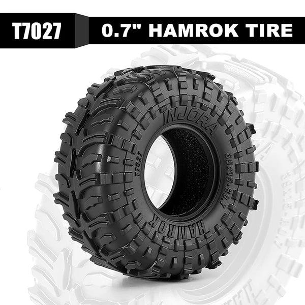 39*15mm 0.7" HAMROK Tires (T7027)