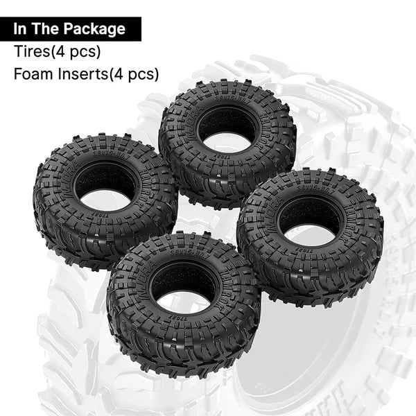 39*15mm 0.7" HAMROK Tires (T7027)