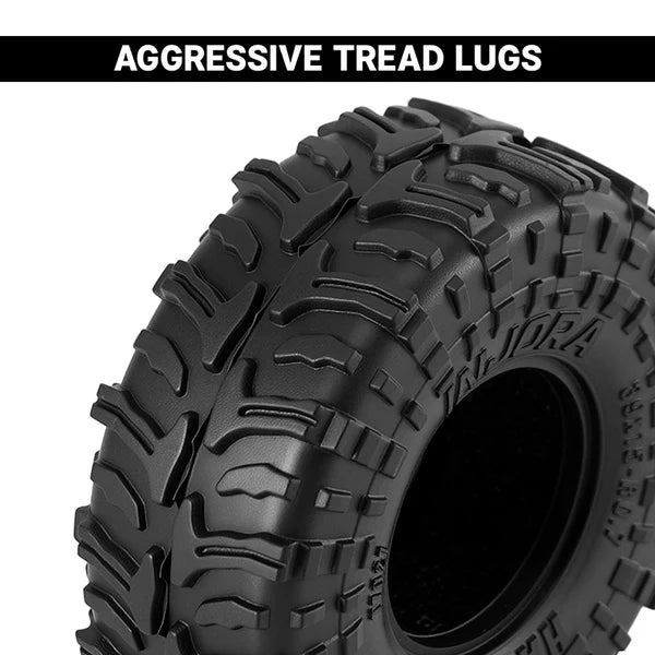39*15mm 0.7" HAMROK Tires (T7027)