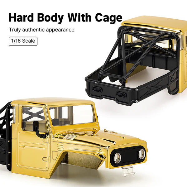 IR40 Half Truck Body TRX4M Defender Bronco Gold LE