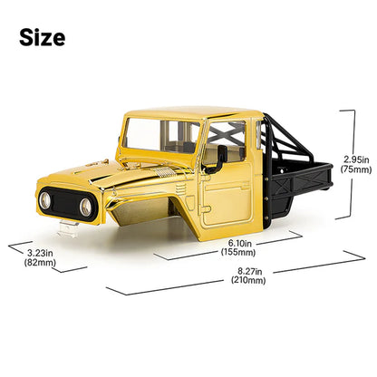 IR40 Half Truck Body TRX4M Defender Bronco Gold LE