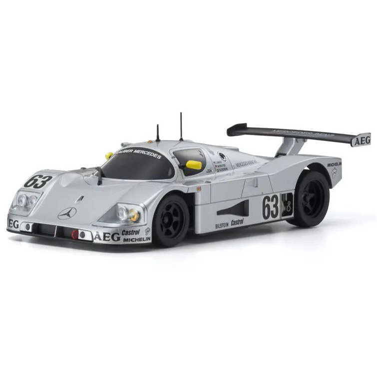 1/28 Mini-Z RWD Sauber Mercedes Groupe C Rennsportwagen C9 #63 (1989 LM)