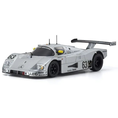 1/28 Mini-Z RWD Sauber Mercedes Groupe C Rennsportwagen C9 #63 (1989 LM)