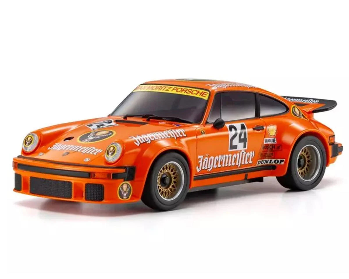 1/28 Mini-Z RWD Porsche 934 RSR MR-04 Readyset, Jagermeister #24