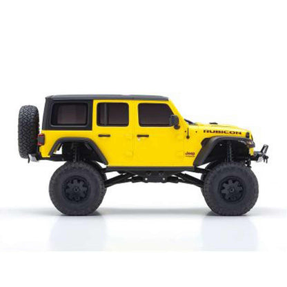 1/28 Mini-Z 4x4 Jeep Wrangler Unlimited Rubicon w/Interco Tires Hellayella :KYO32521Y