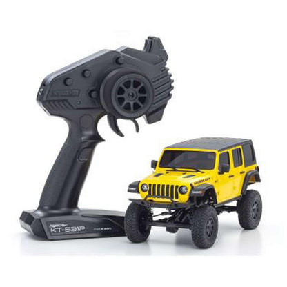 1/28 Mini-Z 4x4 Jeep Wrangler Unlimited Rubicon w/Interco Tires Hellayella :KYO32521Y