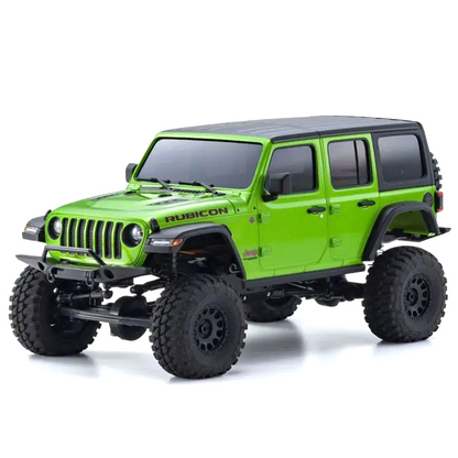 1/28 Mini Z 4x4 Jeep Wrangler Unlimited Rubicon Green:KYO32536GR
