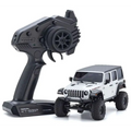 Kyosho 1/28 Mini-Z 4x4 Jeep Wrangler Unlimited Rubicon with Interco Tires Bright White (KYO32536W)