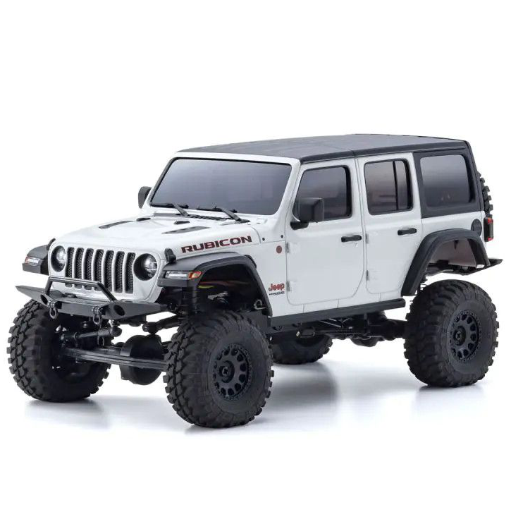 1/28 Mini-Z 4x4 Jeep Wrangler Unlimited Rubicon w/Interco Tires Bright White:KYO32536W