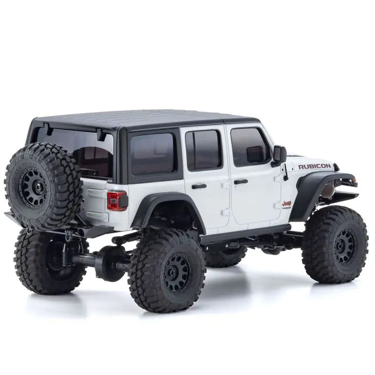 1/28 Mini-Z 4x4 Jeep Wrangler Unlimited Rubicon w/Interco Tires Bright White:KYO32536W