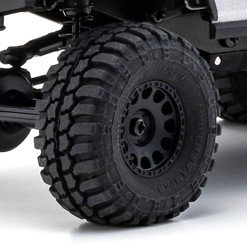 1/28 Mini-Z 4x4 Jeep Wrangler Unlimited Rubicon w/Interco Tires Bright White:KYO32536W