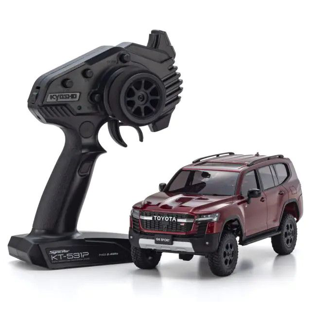 1/28 Mini-Z 4x4 Toyota Land Cruiser 300 GR Sport MX-01 Readyset, Dark Red Mica Metallic  :KYO32538MR
