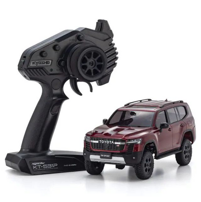 1/28 Mini-Z 4x4 Toyota Land Cruiser 300 GR Sport MX-01 Readyset, Dark Red Mica Metallic  :KYO32538MR