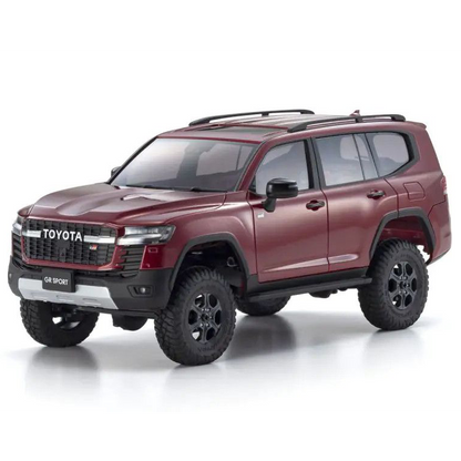 1/28 Mini-Z 4x4 Toyota Land Cruiser 300 GR Sport MX-01 Readyset, Dark Red Mica Metallic  :KYO32538MR